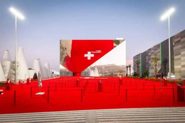 Pabellón de Suiza. OOS. Expo Dubai 2020