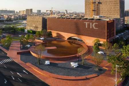 TIC. Centro de artes. Domani Architectural Concepts. Celosía cerámicaTIC. Centro de artes. Domani Architectural Concepts. Celosía cerámica