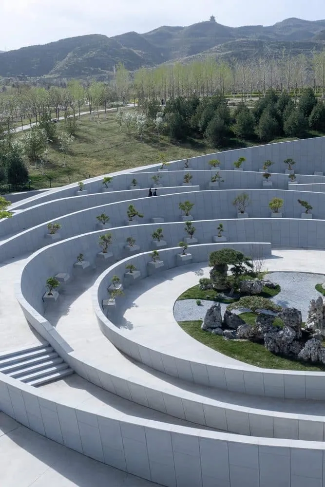 Diseño paramétrico. Delugan Meissl Associated Architects. Diseño de invernadero. jardín botánico