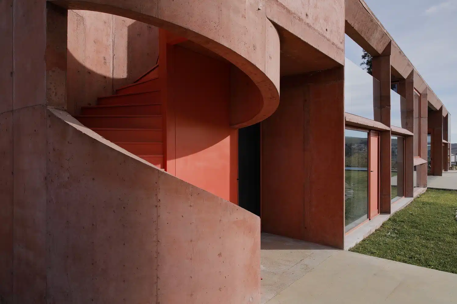 arquitectura residencial, prisma de hormigón, hormigón, Terracotta Pavilion, Laboratory of architecture #3