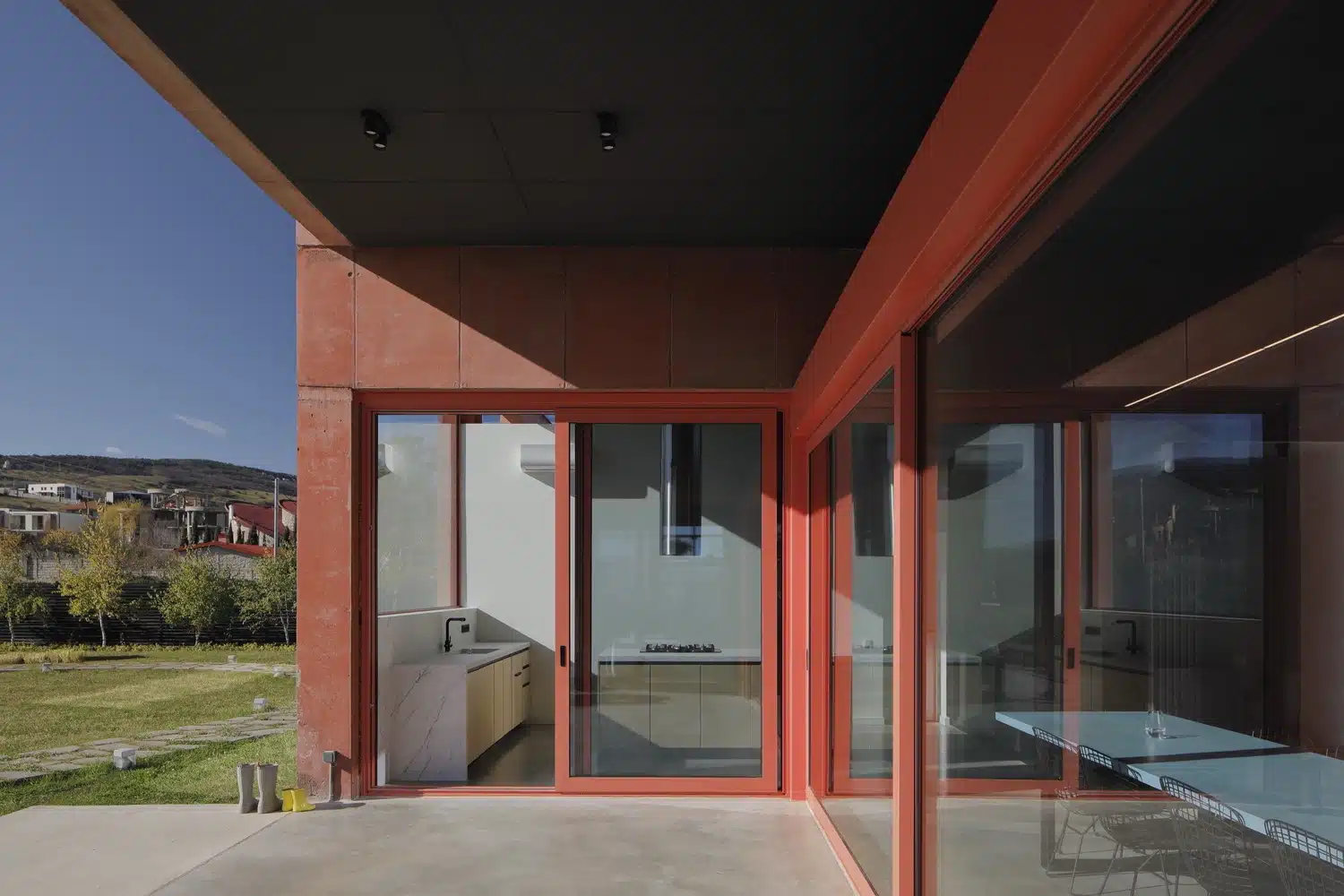 arquitectura residencial, prisma de hormigón, hormigón, Terracotta Pavilion, Laboratory of architecture #3