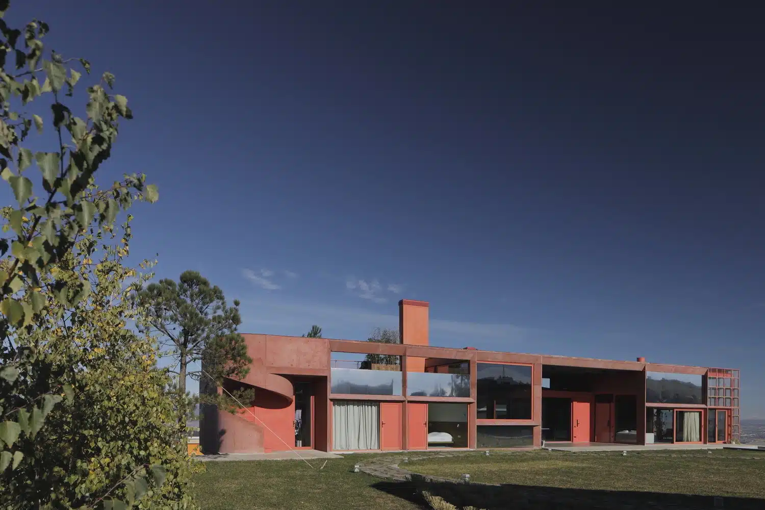 arquitectura residencial, prisma de hormigón, hormigón, Terracotta Pavilion, Laboratory of architecture #3