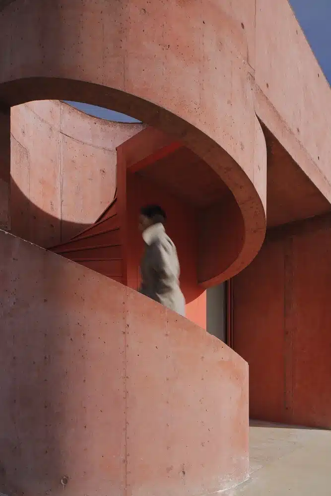 arquitectura residencial, prisma de hormigón, hormigón, Terracotta Pavilion, Laboratory of architecture #3