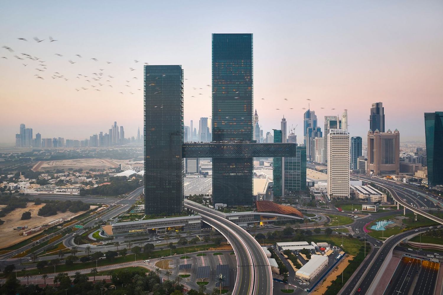 Link, rascacielos, la torre más larga del mundo, Nikken Sekkei