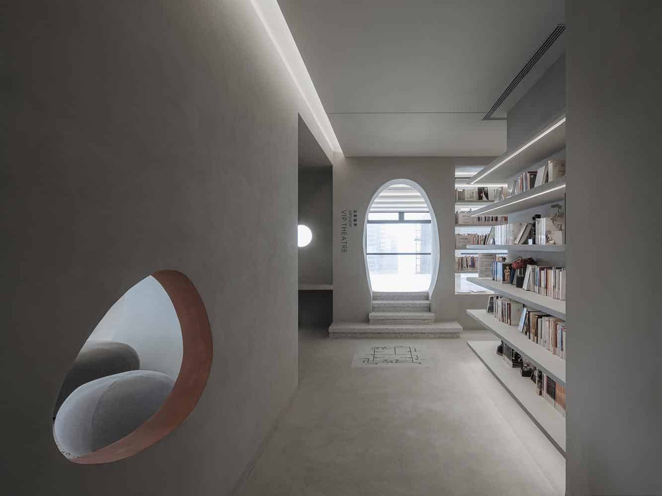 Wutopia Lab. The Satori Harbor. biblioteca flotante