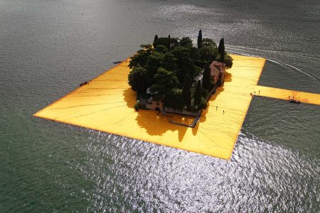 The Floating Piers. Christo y Jeanne-Claude. Arquitectura flotante