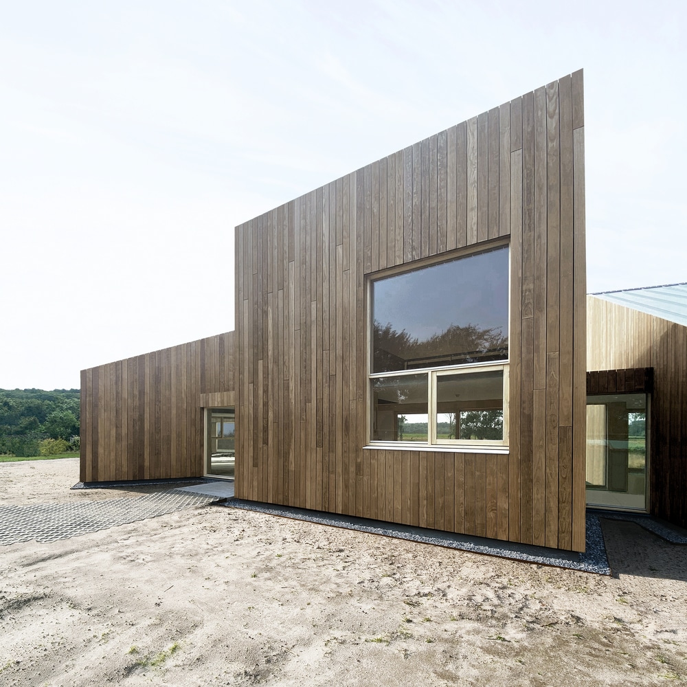 arquitectura residencial, casa de madera, casa fragmentada, Studio To Po Ma, Tidal House