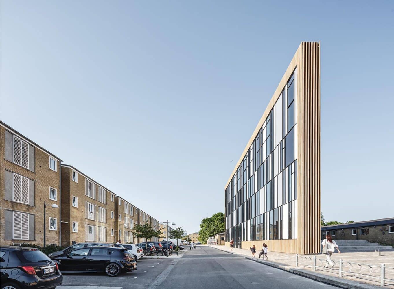 Tingbjerg Library and Culture House. COBE Architects. Biblioteca contemporánea