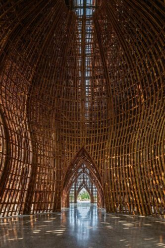 centro de visitantes, Bambú, VTN Architects, Vo Trong Nghia Architects
