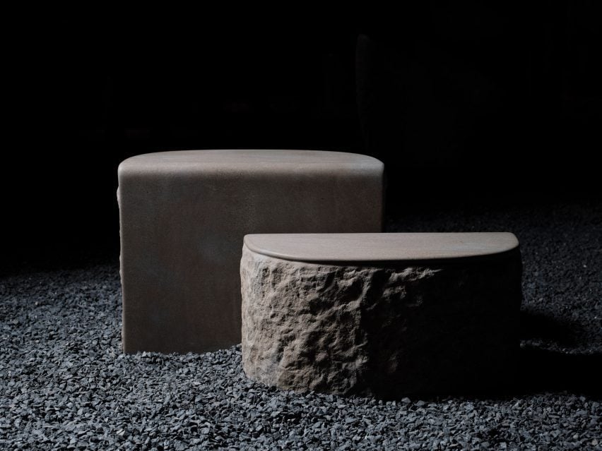 Gravitas. Vincent van Duysen. ARCA. Muebles de piedra