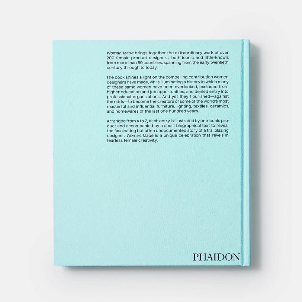 Phaidon. Mujeres diseñadoras. Woman Made. Jane Hall