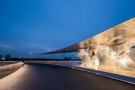 Yuandang plataforma flotante. Bearley architects & urbanist