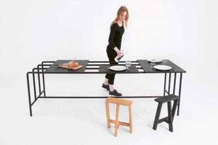 Abacus. mesa flexible. Pierre-Emmanuel Vandeputte. diseño belgaAbacus. mesa flexible. Pierre-Emmanuel Vandeputte. diseño belga