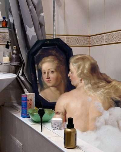 arte clásico. collage digital. Alexey Kondakov