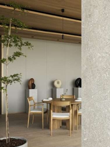 restaurante sueco. Norm Architects. invernadero de cristal