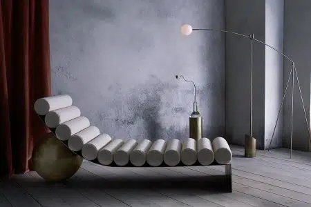 Curved Chaise. Anna Karlin. Mujeres diseñadoras