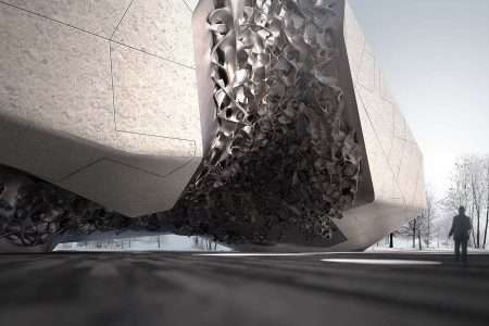 Babiy Yar Memorial. Roland Snooks. Impresión 3D para la arquitectura