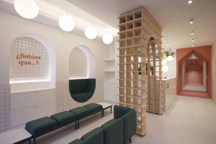 Diseño clínica dental. Vitale. Font Arquitectura