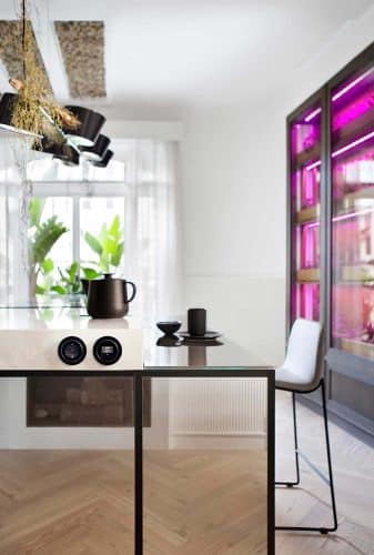 Diseño de cocina. Casa Decor. cocina vanguardista. cocina sostenible