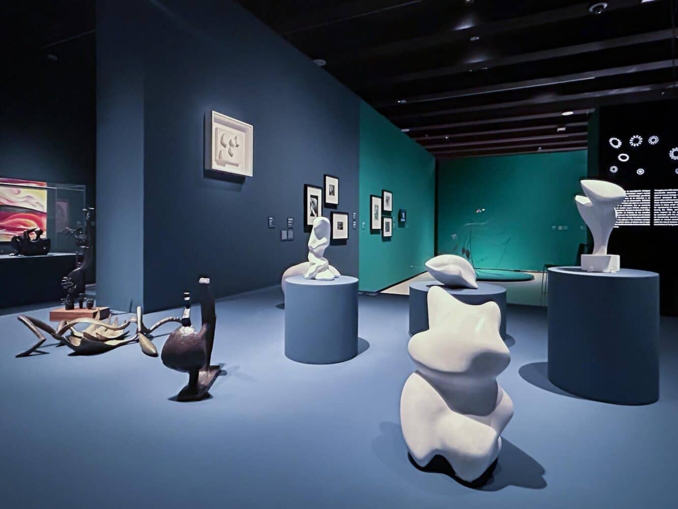Caixaforum, biomorfismo, arte contemporáneo