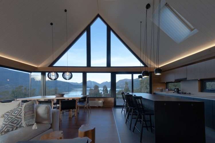 Citic, casa modular, naturaleza chilena