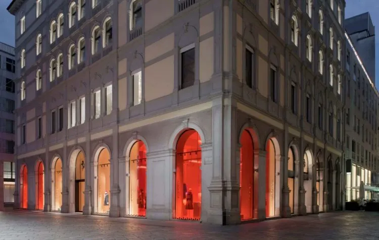 Flag Store de Ferrari. Sybarite. Milan Design Week