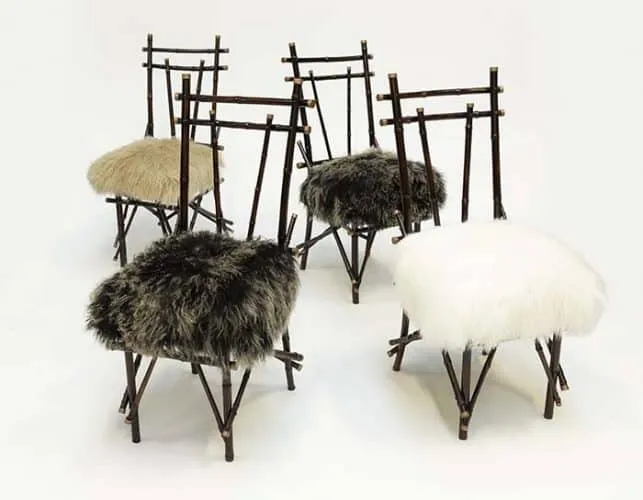 Furry Chairs. Draga & Aurel