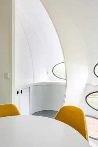 Futuro House. casa OVNI. casa portátil. Craig Barnes