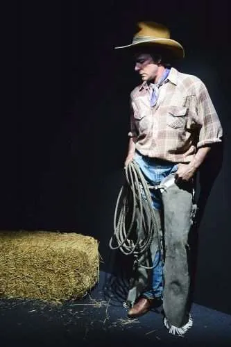 Cowboy with hay. Duane Hanson. Esculturas hiperrealistas. Musée Maillol de París