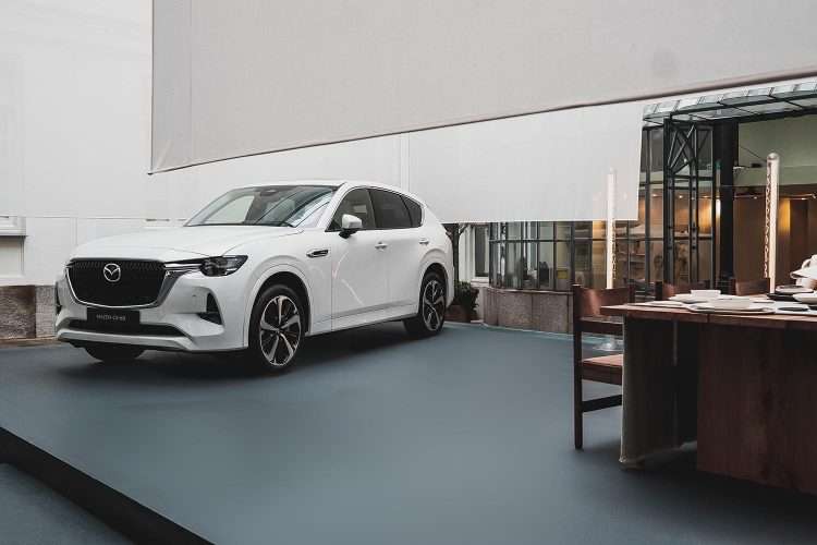 Mazda CX-60. Exposición de artesanía SACo. Madrid Design Festival