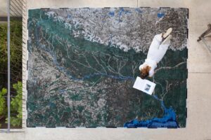 Ganges. Plastic Rivers. Álvaro Catalán de Ocón. GAN Rugs. Alfombras de plástico reciclado