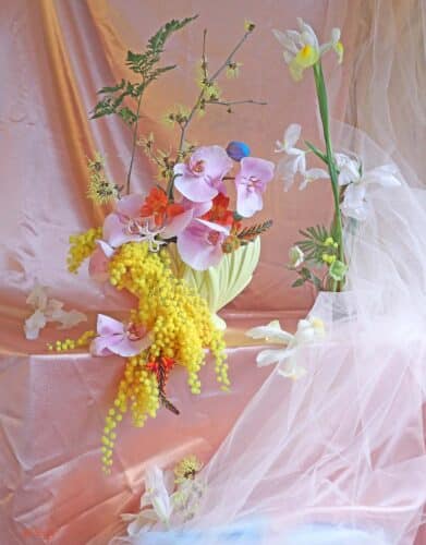 Romantic Idyll . Harriet Parry. Festival Flora 2023. Arte floral