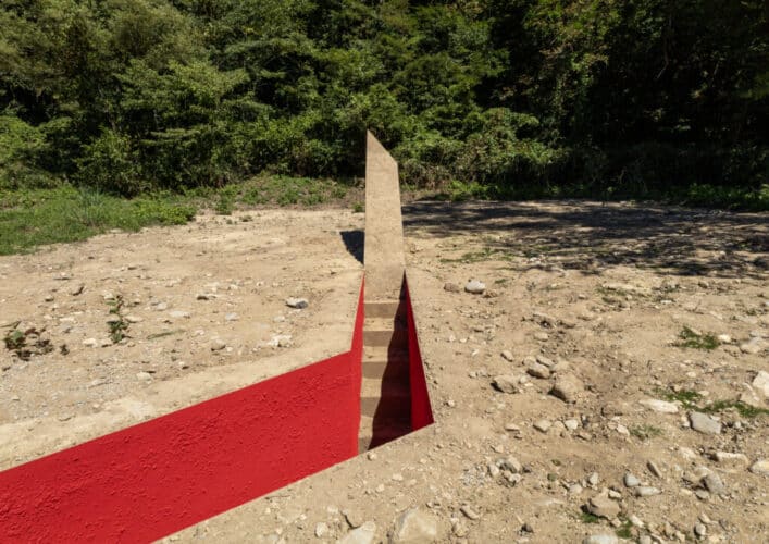 land art, Hajima Yoshida, Toga Art Park, Serpent Lady, HajimeYoshida Architecture