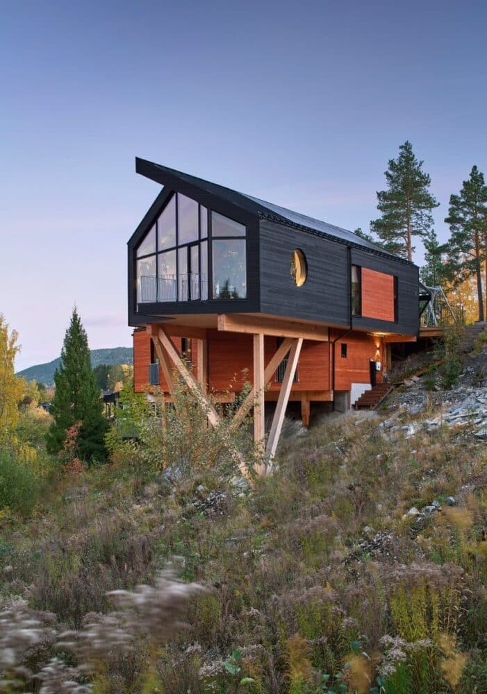 Snøhetta, casa en el árbol, Kongsberg