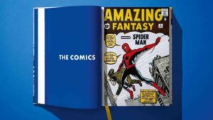 Libro de Spiderman. Taschen. Cómic de Marvel