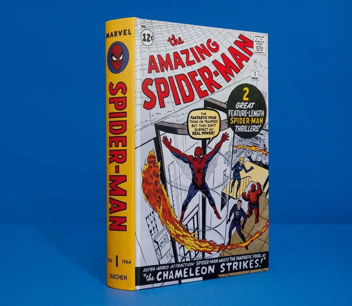 Libro de Spiderman. Taschen. Cómic de Marvel