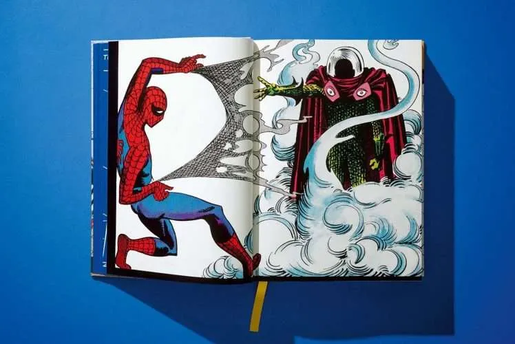 Libro de Spiderman. Taschen. Cómic de Marvel