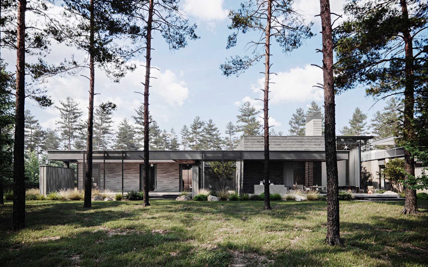House in Okolitsa. Villa de lujo en la región de Moscú