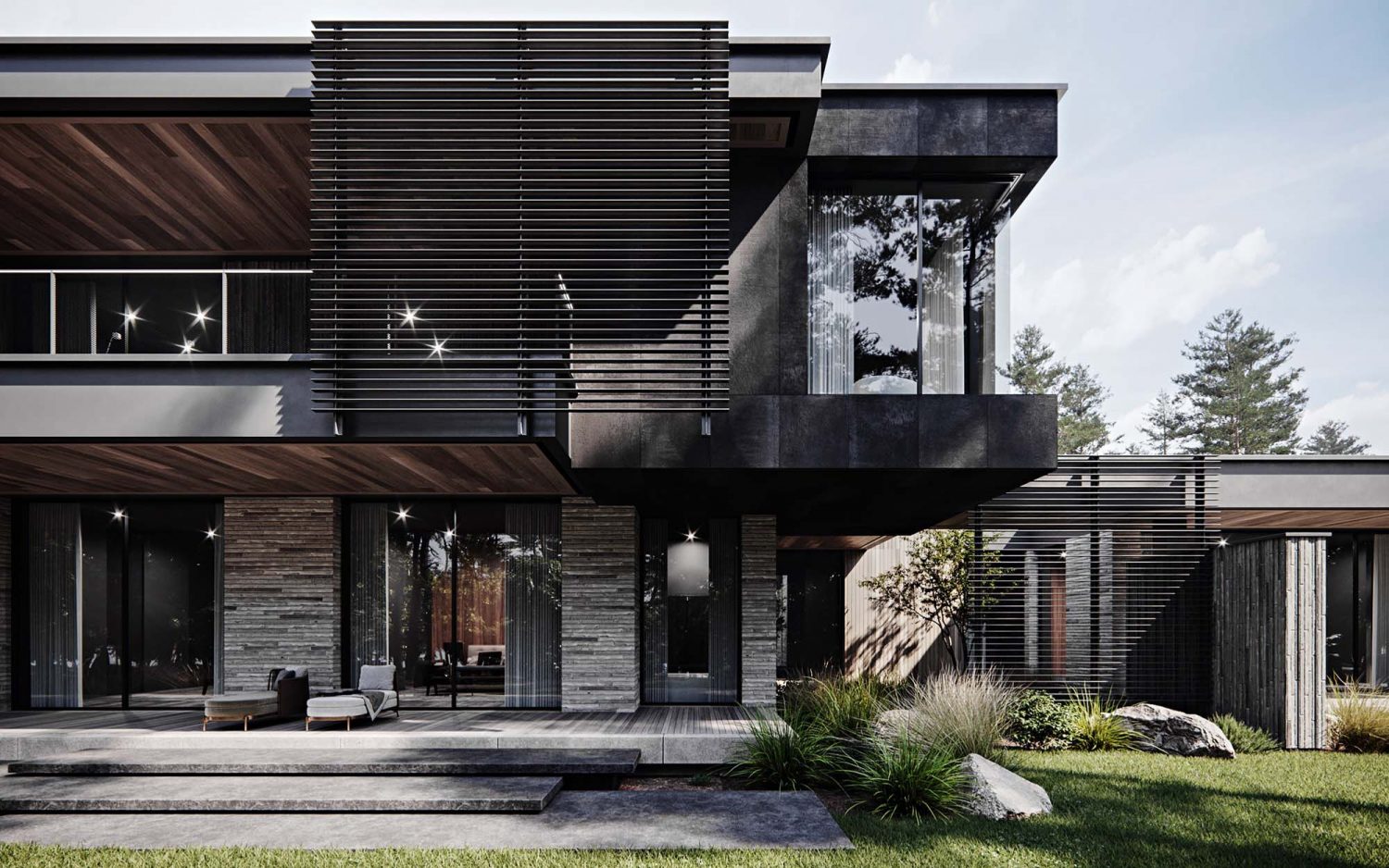 House in Okolitsa. Villa de lujo en la región de Moscú