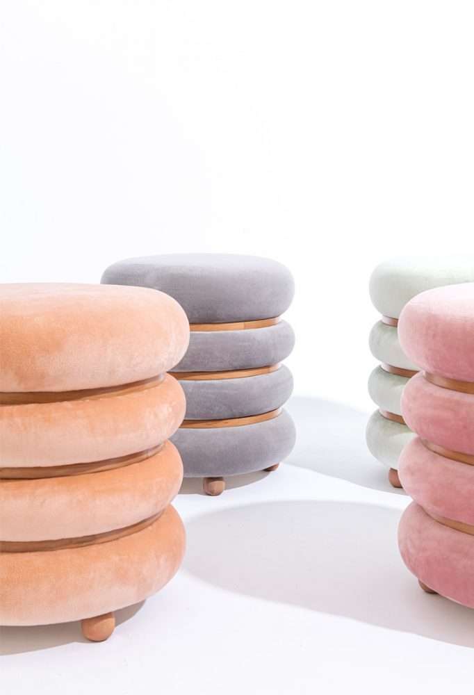 Macaron Florida I y II. Colección de asientos. Estudio Florida y el Daniel Basso.