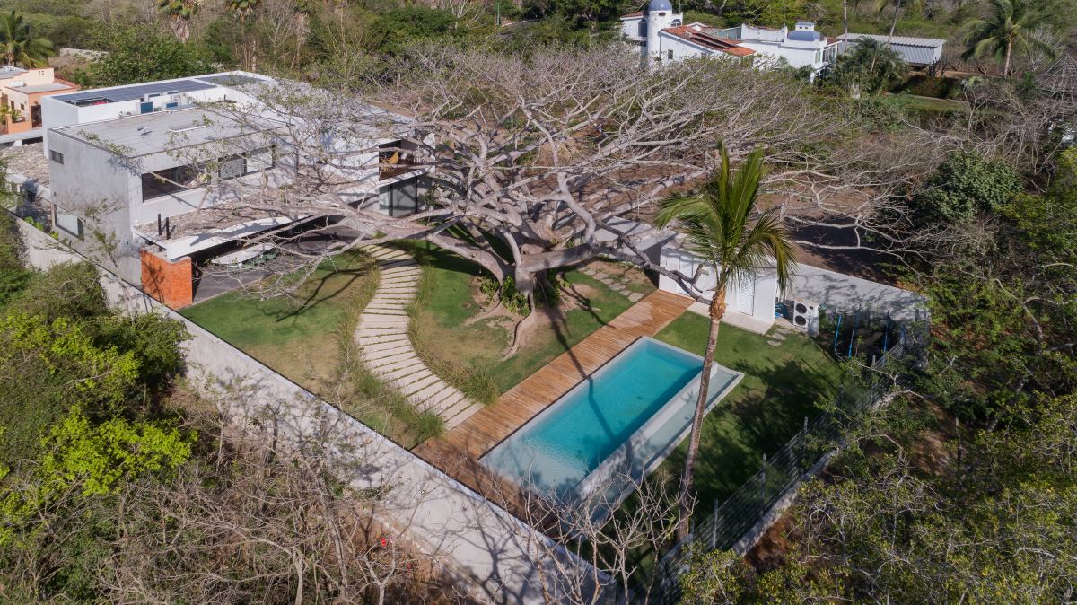 Casa Luso: Un diseño arquitectónico que combina sostenibilidad y geometría vanguardista